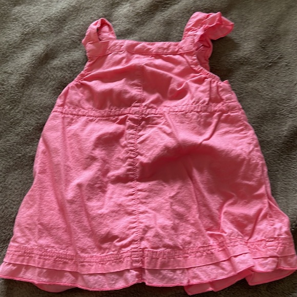 Mexx pink cotton infant dress 6-9M (68cm) - Picture 4 of 7